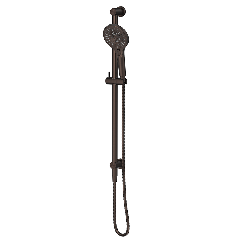Mica Dusk Bronze Shower Rail – Inbuilt Inlet