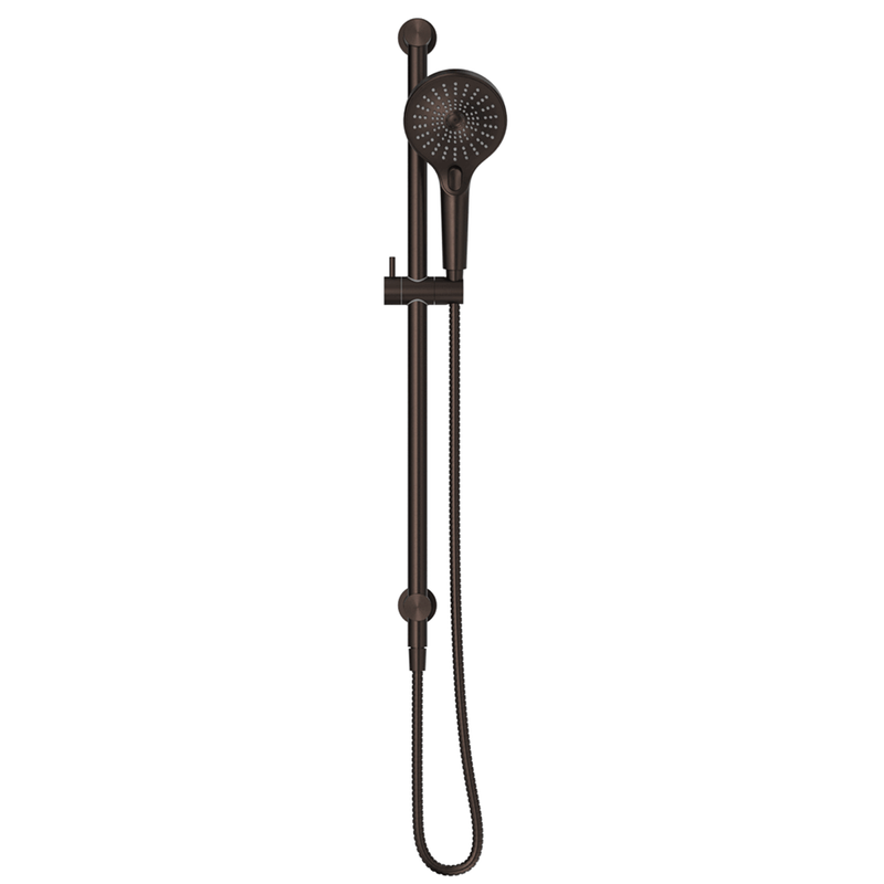 Mica Dusk Bronze Shower Rail – Inbuilt Inlet