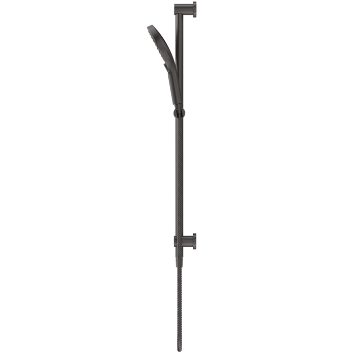 Mica Gun Metal Shower Rail