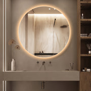 Round Touchless 1000mm LED Mirror - Three Light Temperatures - Acqua Bathrooms