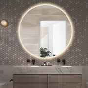 Round Touchless 1200mm LED Mirror - Three Light Temperatures - Acqua Bathrooms