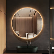Round Touchless 600mm LED Mirror - Three Light Temperatures - Acqua Bathrooms