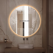 Round Touchless 700mm LED Mirror - Three Light Temperatures - Acqua Bathrooms
