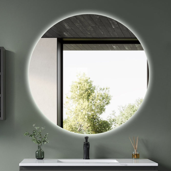 Indulge | Round Touchless 700mm LED Mirror - Three Light Temperatures - Acqua Bathrooms
