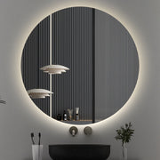 Indulge | Round Touchless 700mm LED Mirror - Three Light Temperatures - Acqua Bathrooms