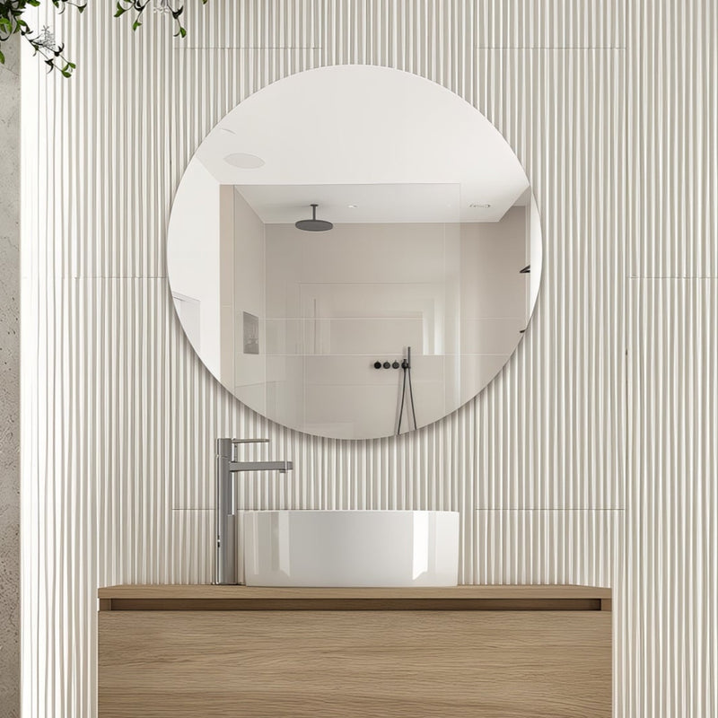 Round Polished Edge Mirror 600 / 700 / 800 / 900 / 1000 - Acqua Bathrooms