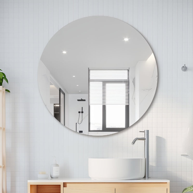 Round Polished Edge Mirror 600 / 700 / 800 / 900 / 1000 - Acqua Bathrooms