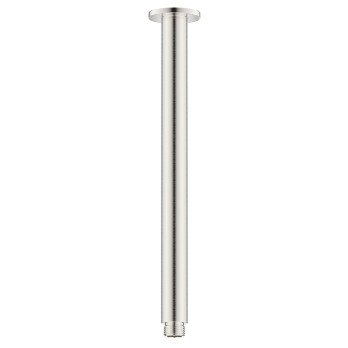 Mica Brushed Nickel Ceiling Arm - 300