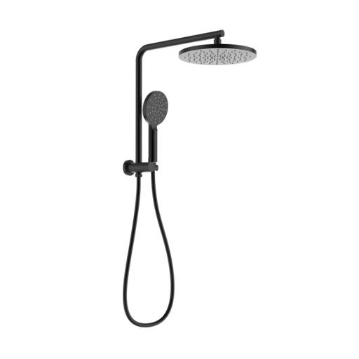 Ikon Regal Black Mini Multifunction Shower Rail - Acqua Bathrooms