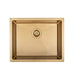 Brushed Gold 550 x 450 x 230mm Kitchen & Laundry Sink - Acqua Bathrooms