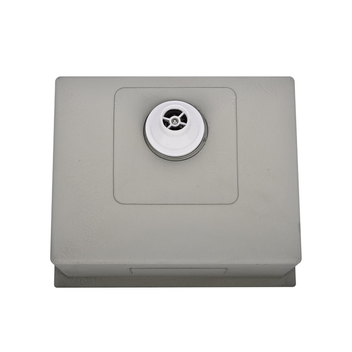 Brushed Gun Metal 550 x 450 x 230mm Kitchen & Laundry Sink - Acqua Bathrooms