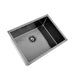 Brushed Gun Metal 600 x 450 x 230mm Kitchen & Laundry Sink - Acqua Bathrooms