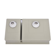800 x 450 x 230mm 1 & 1/2 Double Bowl Kitchen Sink - Acqua Bathrooms