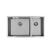 800 x 450 x 230mm 1 & 1/2 Double Bowl Kitchen Sink - Acqua Bathrooms