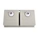 Brushed Gold 850 x 450 x 230mm Double Bowl Kitchen Sink - Acqua Bathrooms