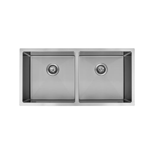900 x 450 x 230mm Double Bowl Kitchen Sink - Acqua Bathrooms
