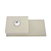 950 x 450 x 230mm Single Bowl Kitchen Sink With Drainer - Acqua Bathrooms