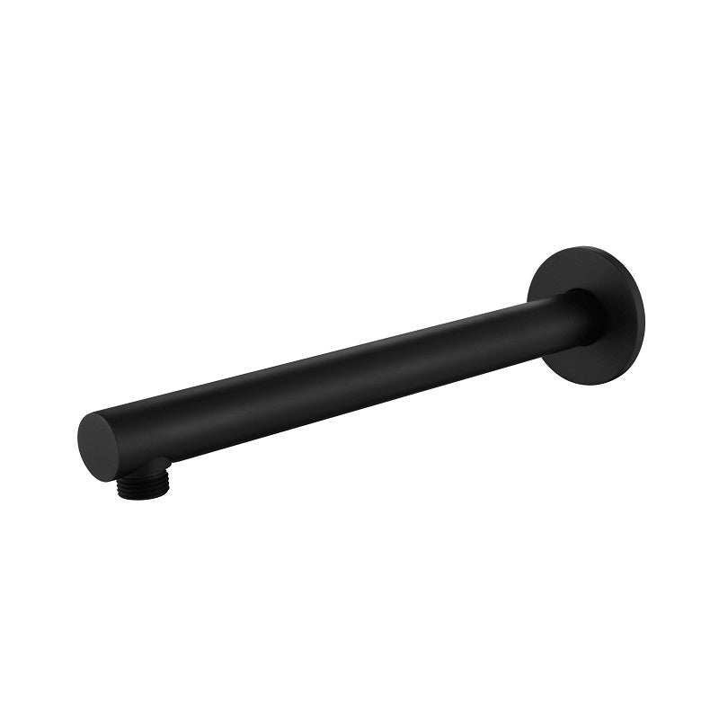 Star Matte Black Shower Arm - Acqua Bathrooms