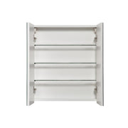 Avia 600mm Gloss White Shaving Cabinet By Indulge® - Acqua Bathrooms