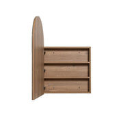 Arched Natural Oak Shaving Cabinet By Indulge® - Acqua Bathrooms