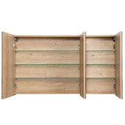 Avia 1200mm Natural Oak Shaving Cabinet By Indulge® - Acqua Bathrooms