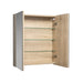 Avia 750mm Natural Oak Shaving Cabinet By Indulge® - Acqua Bathrooms