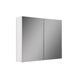 Avia 900mm Gloss White Shaving Cabinet By Indulge® - Acqua Bathrooms