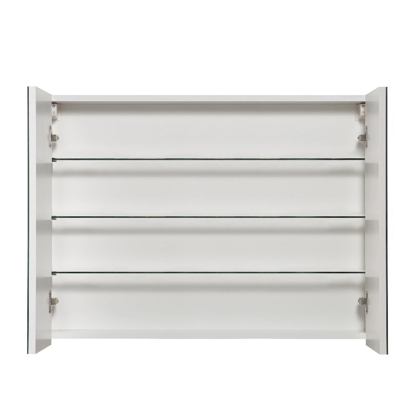 Avia 900mm Gloss White Shaving Cabinet By Indulge® - Acqua Bathrooms