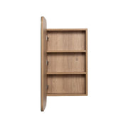 Curva Natural Oak Square Shaving Cabinet By Indulge® - Acqua Bathrooms
