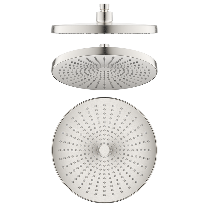 Mica Brushed Nickel 6H Shower Head