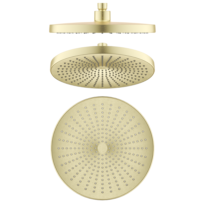 Mica French Gold 6H Shower Head