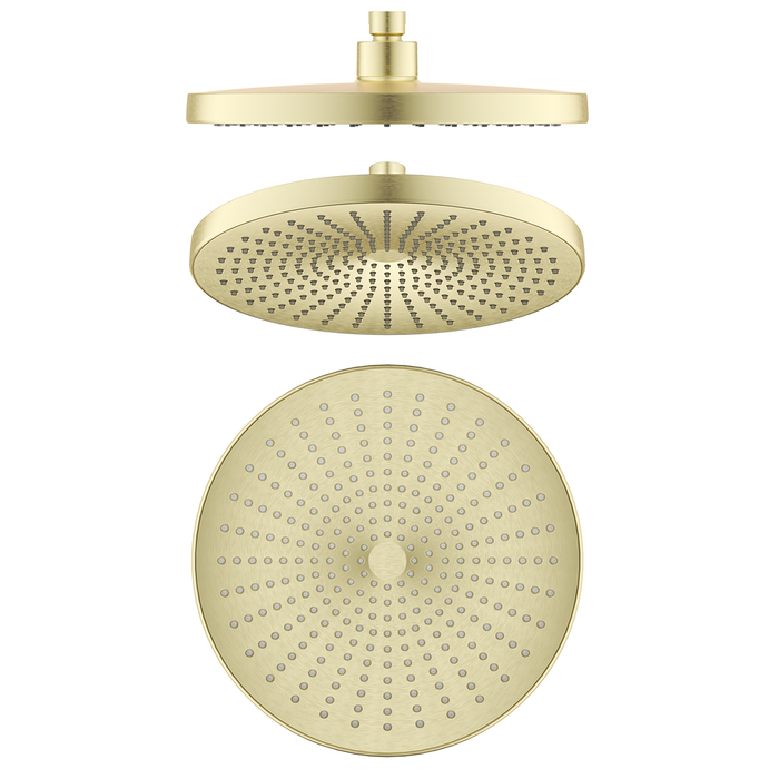 Mica French Gold 6H Shower Head