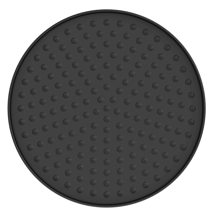 Mica Matte Black Heritage 300mm Shower Head