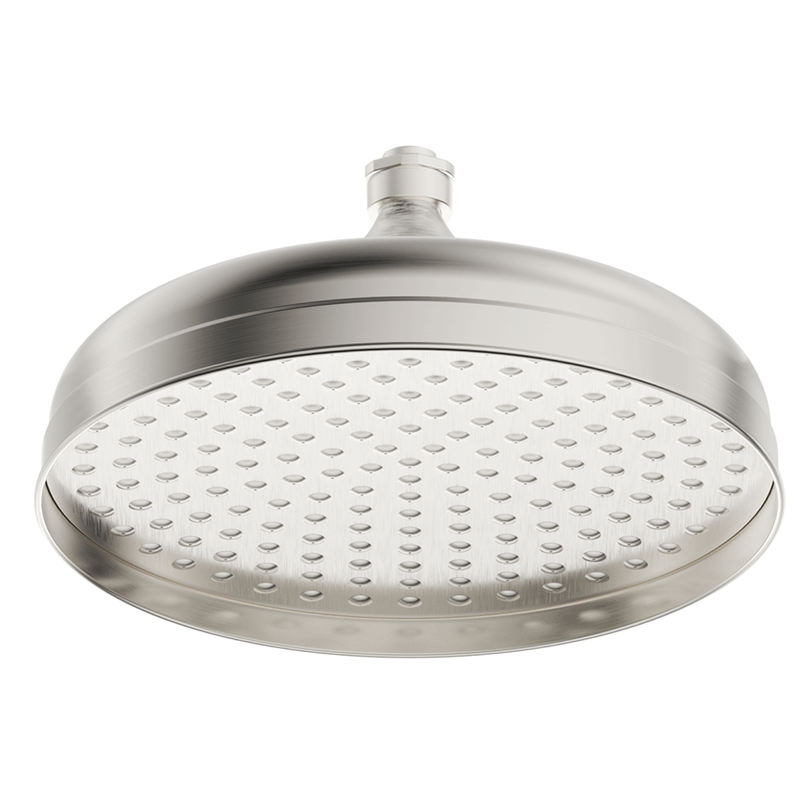 Mica Brushed Nickel Heritage 300mm Shower Head