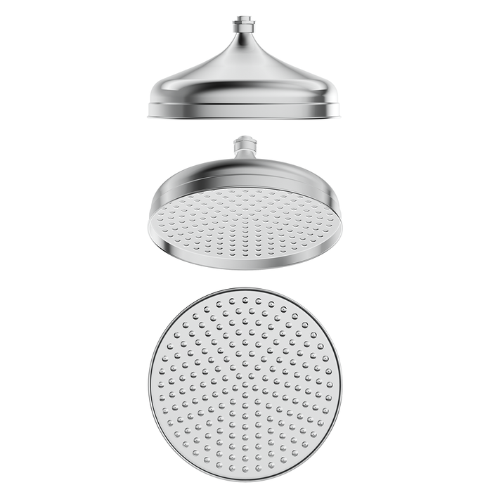 Mica Chrome Heritage 300mm Shower Head