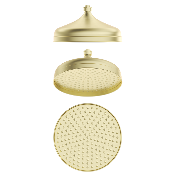 Mica French Gold Heritage 300mm Shower Head