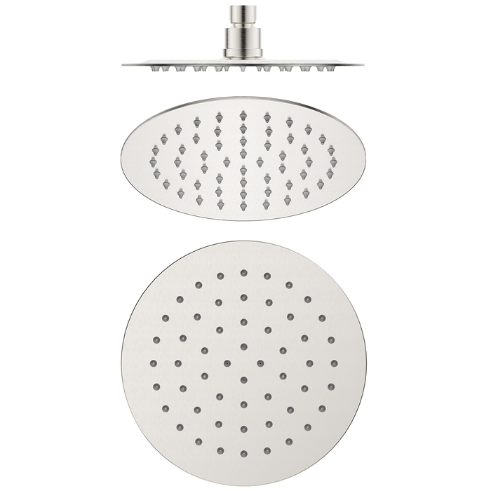 Mica Brushed Nickel Shower Head - 250mm