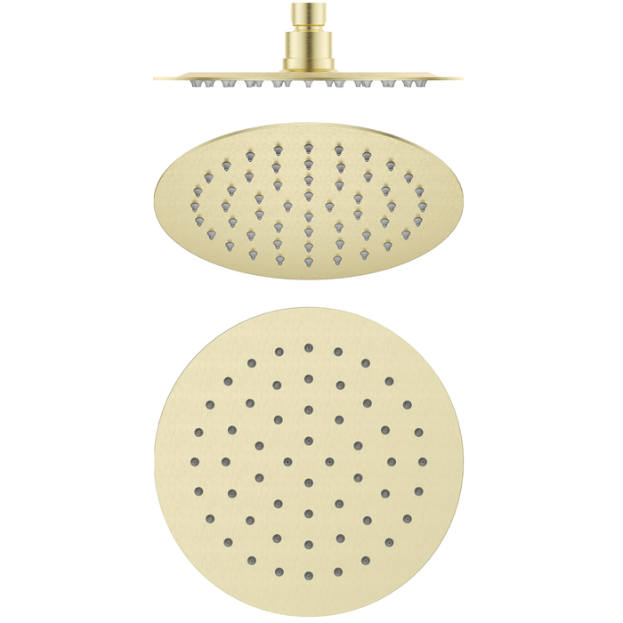 Mica French Gold Shower Head - 250mm