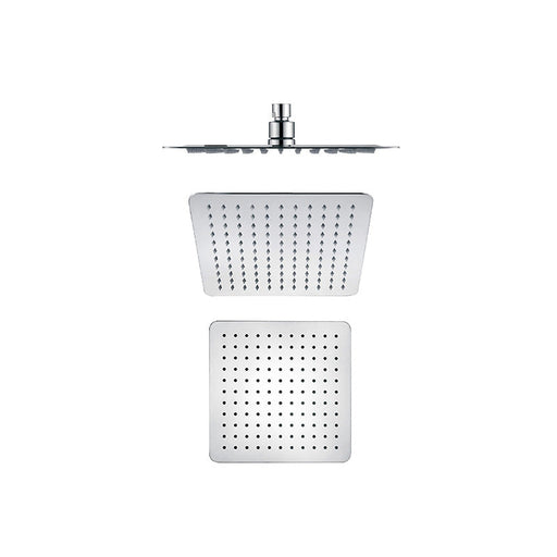 Beki / Tiago Brushed Nickel Shower Head - 250mm - Acqua Bathrooms