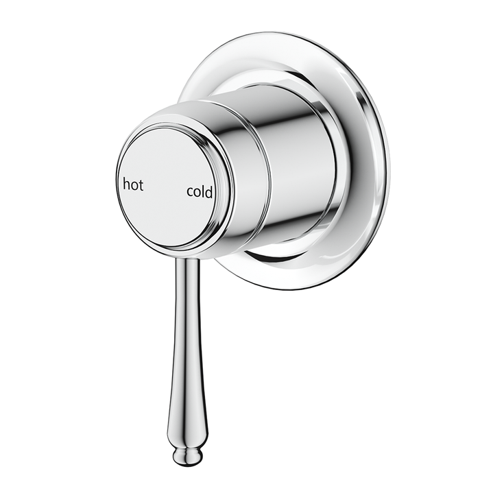 Mica Chrome Heritage Shower Mixer - Trim Kit Only