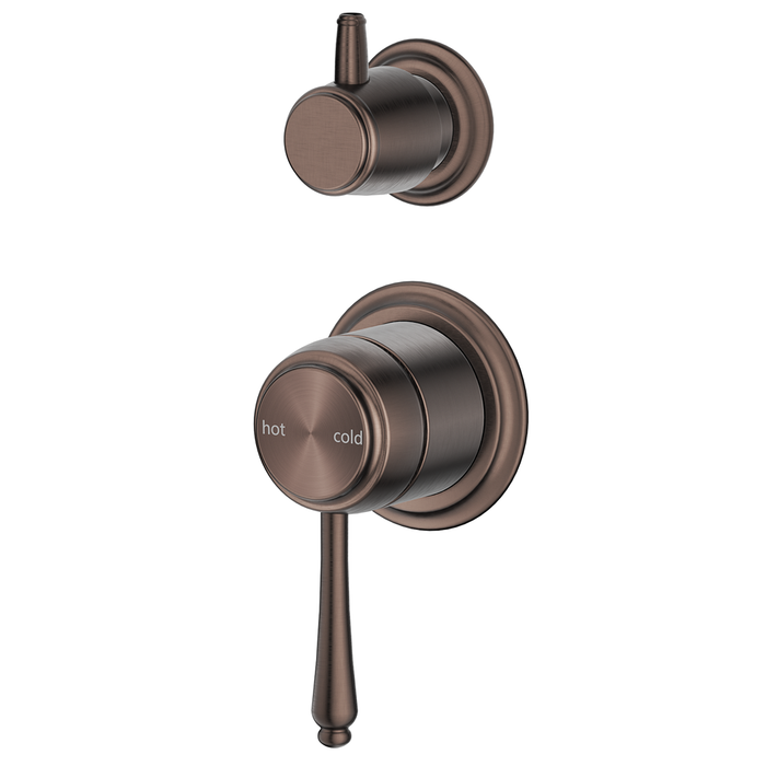 Mica Dusk Bronze Heritage Shower Mixer Diverter - Trim Kit Only