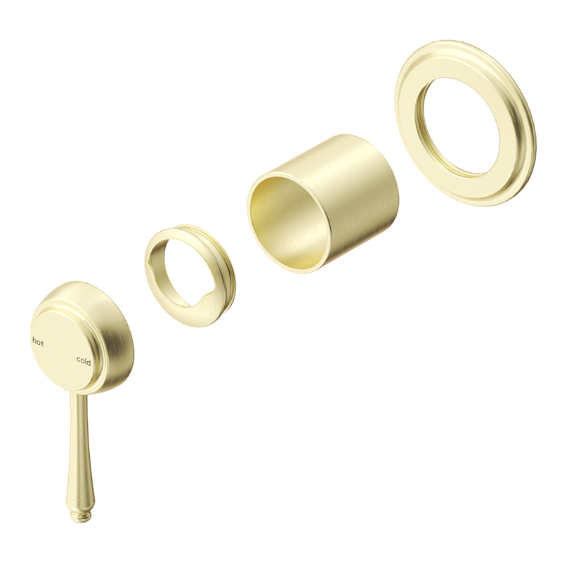 Mica French Gold Heritage Shower Mixer - Trim Kit Only