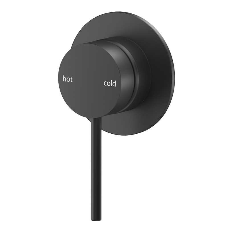 Mica Matte Black Shower Mixer - Trim Kit Only