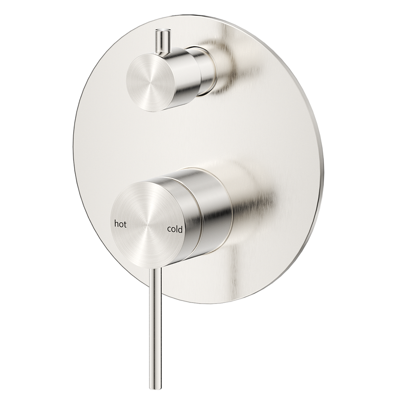 Mica Brushed Nickel Shower Mixer Diverter - 1P - Trim Kit Only