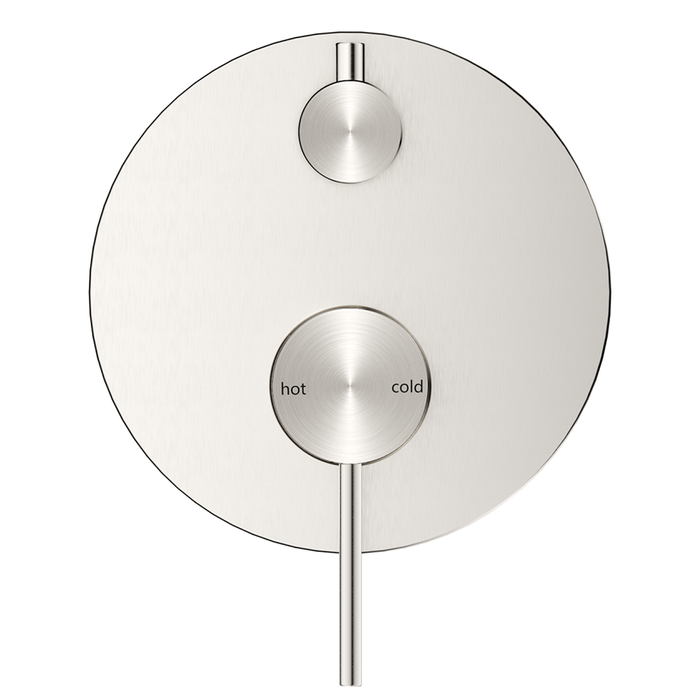 Mica Brushed Nickel Shower Mixer Diverter - 1P - Trim Kit Only