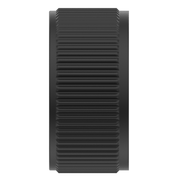 Mica Matte Black Fluted Progressive Shower Mixer