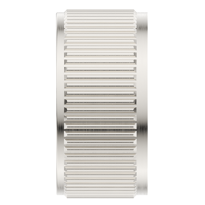 Mica Brushed Nickel Fluted Progressive Shower Mixer