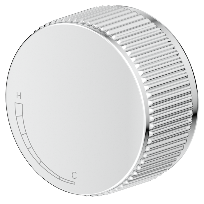 Mica Chrome Fluted Progressive Shower Mixer