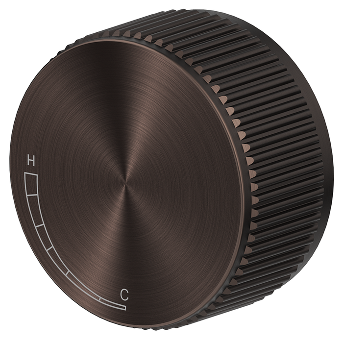 Mica Dusk Bronze Fluted Progressive Shower Mixer
