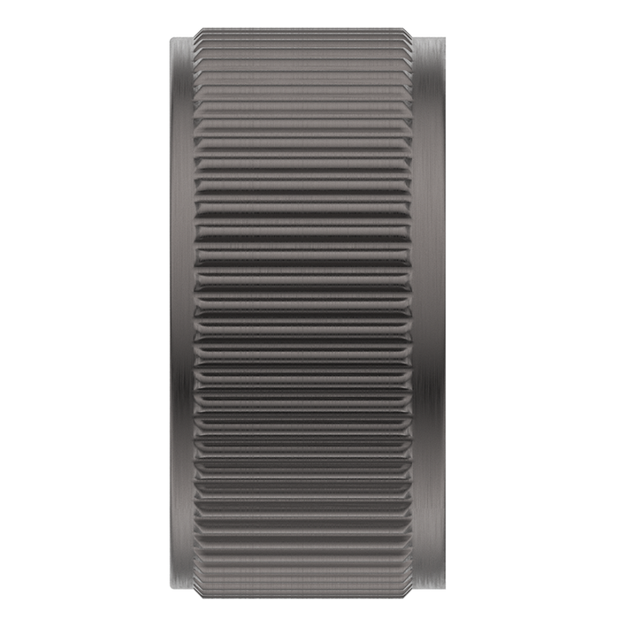 Mica Gun Metal Fluted Progressive Shower Mixer